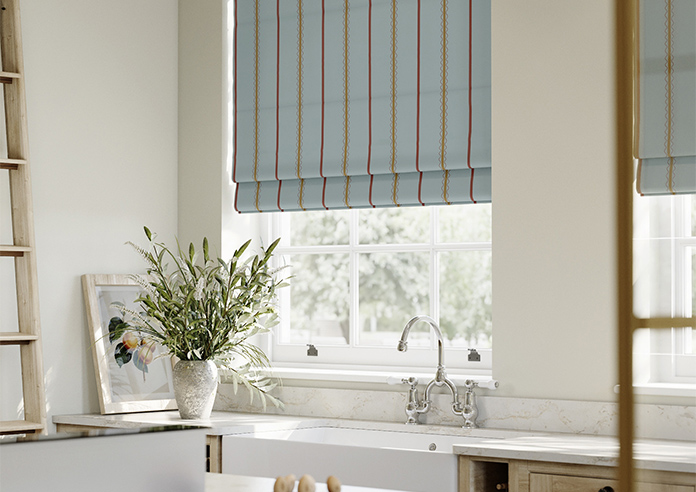 The British Stripe Co. Alfred, Highlands No.1 - Twist&Fit Roman Blind - Image 5